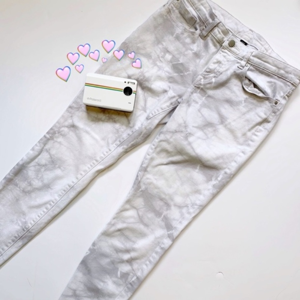 Gap White Marble Leggings
